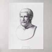 Portret van Pythagoras Poster (Voorkant)