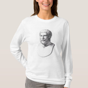 Portret van Pythagoras T-shirt