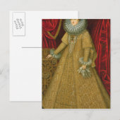 Portret van Queen Isabel Clara Eugenia Briefkaart (Voorkant / Achterkant)