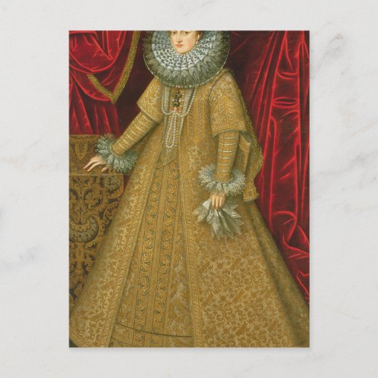 Portret van Queen Isabel Clara Eugenia Briefkaart (Voorkant)