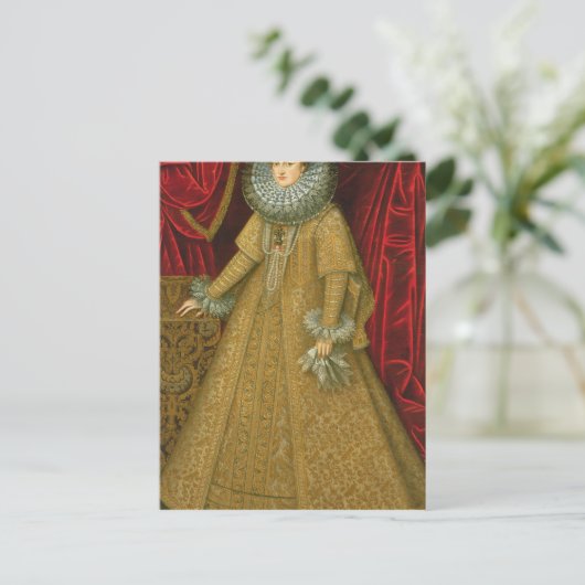 Portret van Queen Isabel Clara Eugenia Briefkaart (Staand voorkant)