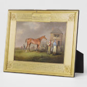 Portret van "Quiz", eigendom van Lord Rous, achter Fotoplaat (Zijkant)