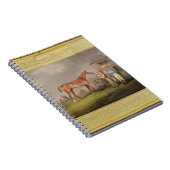 Portret van "Quiz", eigendom van Lord Rous, achter Notitieboek (Rechterzijde)