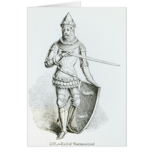 Portret van Ralph Neville (Voorkant)