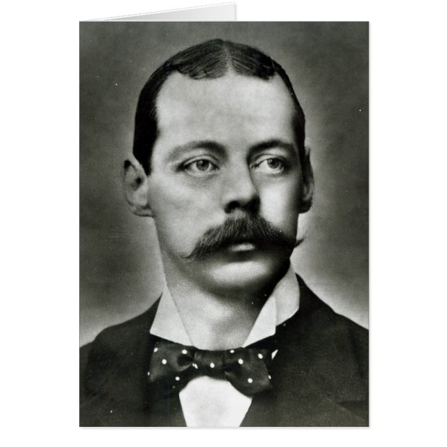 Portret van Randolph Churchill (Voorkant)