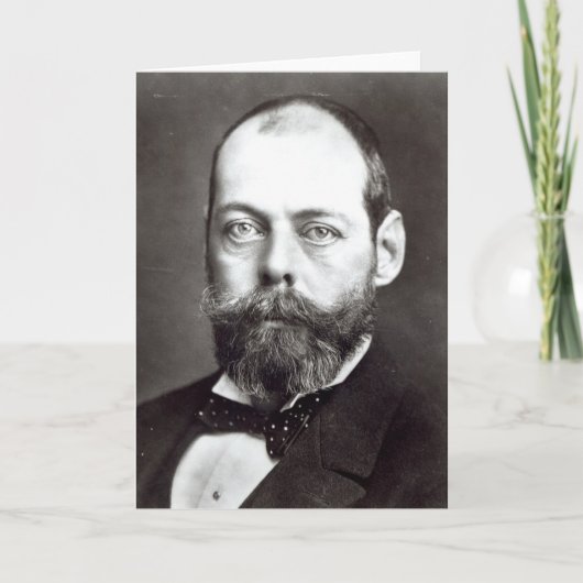 Portret van Randolph Churchill Kaart (Voorkant)