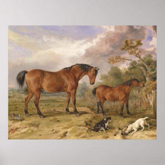 Portret van Reformer, Blucher, Tory en Wieg Poster (Voorkant)