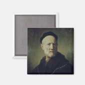 Portret van Rembrandt's vader Magneet (Voorkant / Achterkant)