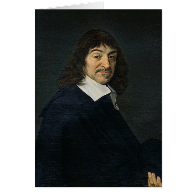 Portret van Rene Descartes c.1649 (Voorkant)