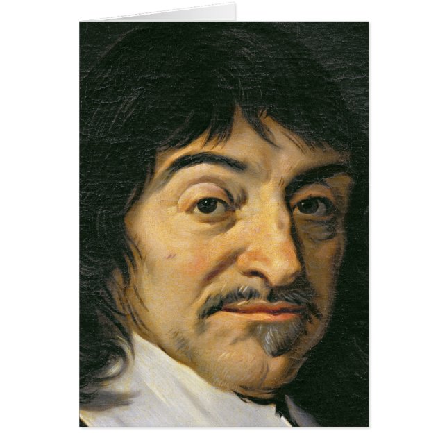 Portret van Rene Descartes c.1649 (Voorkant)