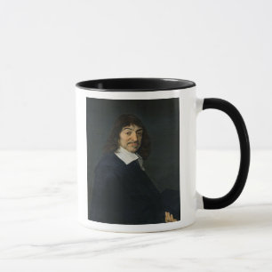 Portret van Rene Descartes c.1649 Mok