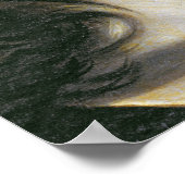 Portret van Rene Descartes c.1649 Poster (Hoek)