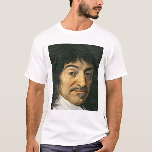 Portret van Rene Descartes c.1649 T-shirt (Voorkant)
