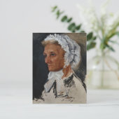 Portret van Renoir's moeder beeldende kunst Briefkaart (Staand voorkant)