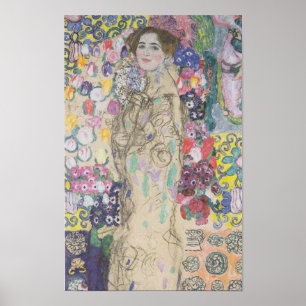 Portret van Ria Munk III - Gustav Klimt (1917-1918 Poster