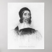 Portret van Richard Baxter Poster (Voorkant)