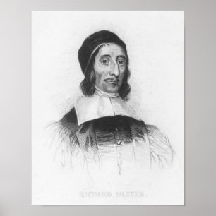 Portret van Richard Baxter Poster