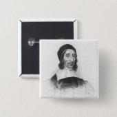 Portret van Richard Baxter Vierkante Button 5,1 Cm (Voorkant /achterkant)