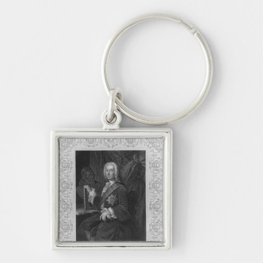 Portret van Richard Boyle, Earl of Burlington Sleutelhanger (Voorkant)
