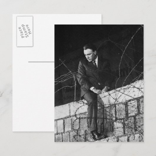 Portret van Richard Burton Briefkaart (Voorkant / Achterkant)