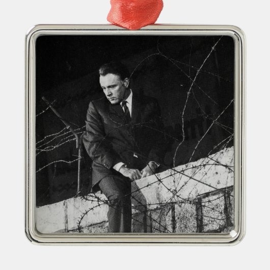 Portret van Richard Burton Metalen Ornament (Voorkant)