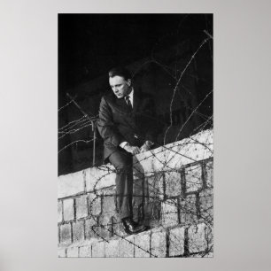 Portret van Richard Burton Poster