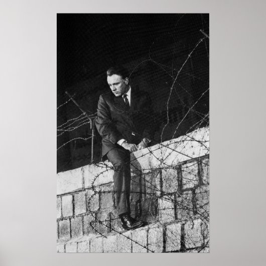 Portret van Richard Burton Poster (Voorkant)