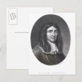 Portret van Richard Cromwell Briefkaart (Voorkant / Achterkant)
