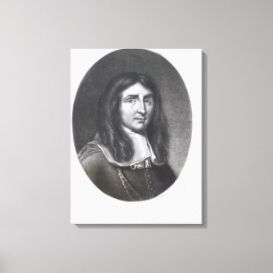 Portret van Richard Cromwell Canvas Afdruk