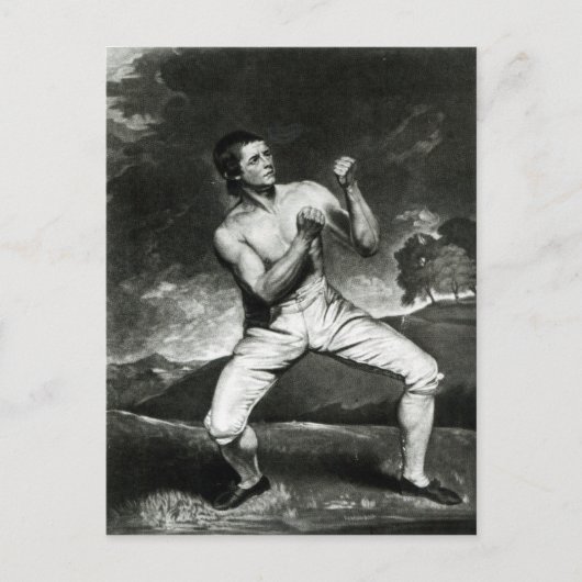 Portret van Richard Humphreys Briefkaart (Voorkant)