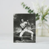 Portret van Richard Humphreys Briefkaart (Staand voorkant)