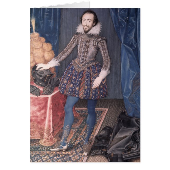 Portret van Richard Sackville (Voorkant)