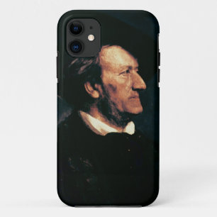 Portret van Richard Wagner (1813-83) (olie op canv Case-Mate iPhone Case