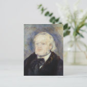 Portret van Richard Wagner 1882 Briefkaart (Staand voorkant)