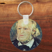 Portret van Richard Wagner door Pierre-Auguste Sleutelhanger (Voorkant)