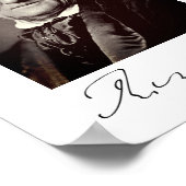 Portret van Richard Wagner Poster (Hoek)