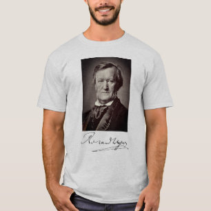 Portret van Richard Wagner T-shirt