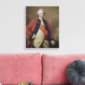Portret van Robert Clive 1st Baron Clive, 1773 Canvas Afdruk (Insitu (Woonkamer))