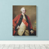 Portret van Robert Clive 1st Baron Clive, 1773 Canvas Afdruk (Insitu (Houten vloer))