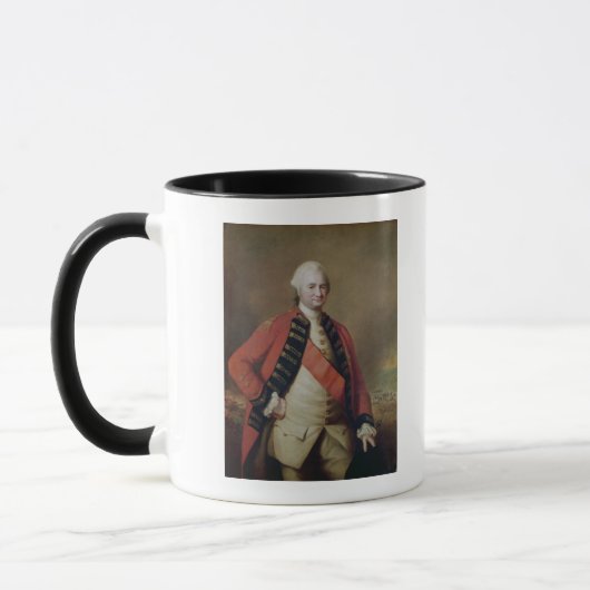 Portret van Robert Clive 1st Baron Clive, 1773 Mok (Links)
