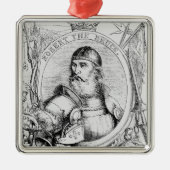 Portret van Robert de Bruce Metalen Ornament (Voorkant)