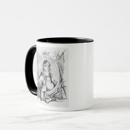 Portret van Robert de Bruce Mok (Voorkant links)