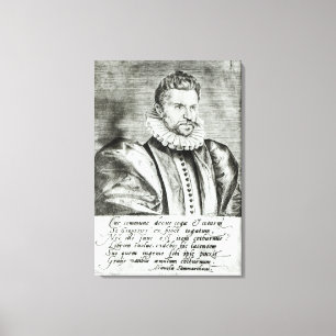 Portret van Robert Garnier Canvas Afdruk