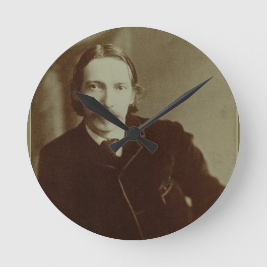 Portret van Robert Louis Balfour Stevenson (1850-9 Ronde Klok (Voorkant)