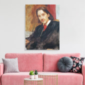 Portret van Robert Louis Stevenson 1886 Canvas Afdruk (Insitu (Woonkamer))