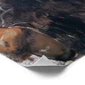 Portret van Robert Louis Stevenson 1886 Poster (Hoek)