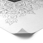 Portret van Robespierre Poster (Hoek)