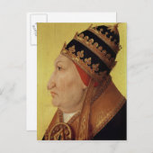 Portret van Rodrigo Borgia Pope Alexander VI Briefkaart (Voorkant / Achterkant)