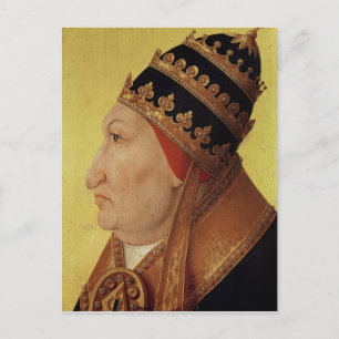 Portret van Rodrigo Borgia Pope Alexander VI Briefkaart