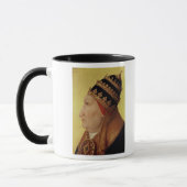 Portret van Rodrigo Borgia Pope Alexander VI Mok (Links)